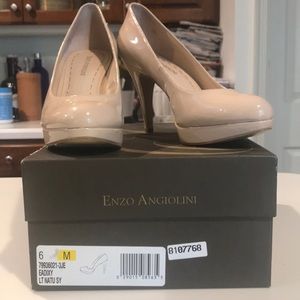 Never worn Enzo Angiolini platform shoes